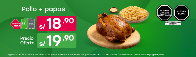 Banner pollo test